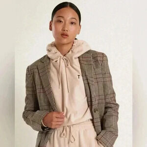 NWT | Thakoon Collective Plaid Preppy Fall Blazer Size 12